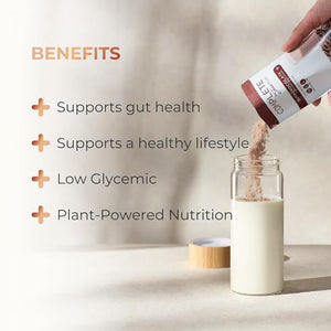 Complete by JuicePlus+ Dutch Chocolate Shakes - Plant-Based Nutrition - Whole Food Based Shake Powder with Protein, Fiber & Prebiotics - 30 Servings (2 Pouches, 15 Servings Each) Juice Plus+ buy supplements Au