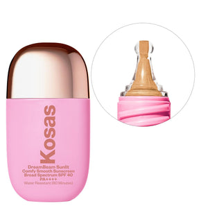Kosas DreamBeam SPF 40 Mineral Sunscreen for Face + Makeup Prep – Lightweight Hydrating Sun Protection, 40 ml Kosas buy supplements Au