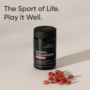 Sports Research® Lutein and Zeaxanthin Capsules - Eye Health Support Supplement Made with Lute-Gen® and Organic Coconut Oil - Vegan Friendly & Non-GMO Verified - 120 Veggie Softgels Sports Research buy supplements Au