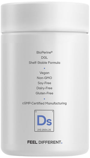 Codeage Daily Synbiotic Supplement - Prebiotics, Lactobacillus & Bifidobacterium Probiotics, L-Glutamine, Zinc L-Carnosine, DGL, Synbiotic Probiotic, BioPerine - Shelf-Stable - 30 Capsules CodeageBuy Supplements Australia