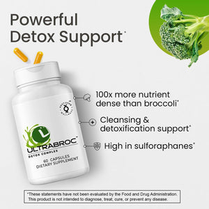 UltraCur Detoxification Supplement | Broccoli Seed Extract & Protisorb Curcumin, Sulforaphane Glucoraphanin, Liver Support, Antioxidant Supplement, Fast Absorption | 60 Veg Capsules UltraCur buy supplements Au
