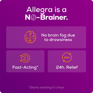 Allegra Adult 24-Hour Allergy Relief Tablets, Non-Drowsy Indoor and Outdoor Allergy Medicine, 180 mg Fexofenadine HCI Antihistamine Pill, 30 Count Plus 1 Count Travel Pack Allegra buy supplements Au