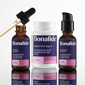 Bonafide Silvessa Hair & Skin Support Capsules – Hormone-Free, Drug-Free Daily Nourishment for Hair & Skin During Menopause – 30 Day Supply (30 Capsules) Bonafide buy supplements Au