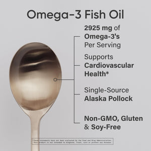 Sports Research® Omega-3 Fish Oil, 8oz Glass Bottle - 4685mg of Wild Caught Alaska Pollock Fish Oil per Serving - Easy-to-Take Liquid · Lemon Flavor · Non-GMO · MSC Certified Sustainable - 48 Servings Sports Research buy supplements Au