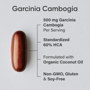 Sports Research Garcinia Cambogia Extract (60% HCA) with Extra Virgin Organic Coconut Oil | Non-GMO, Soy & Gluten Free (90 Liquid Softgels) Sports Research buy supplements Au