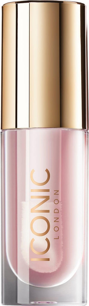 ICONIC LONDON Lustre Lip Oil | Non Sticky, Moisturizing and High Shine Lip Oil, Containing Vitamin C and Hyaluronic Acid, Cruelty Free, Vegan Makeup, Sugar Mama (Pink), 6 mL/ 0.2 Fl Oz ICONIC LONDON buy supplements Au