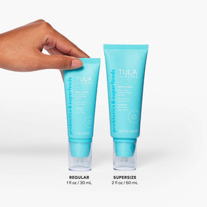 TULA Skin Care Face Filter Blurring and Moisturizing Primer - Cosmos, Evens the Appearance of Skin Tone & Redness, Hydrates & Improves Makeup Wear, 1fl oz TULA buy supplements Au