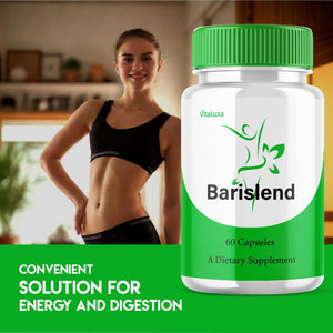 Barislend Capsules, Barisland Pills Pink Salt Blend for Women, Barislends Maximum Strength Supplement Official Advanced Formula Natural Energy Fitness Support, Bari Slend Review (60 Capsules) Vitaluxa buy supplements Au