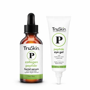 Supplement ProductTruSkin Peptide Duo - Collagen Peptide Serum 1 oz with Eye Gel .5 oz - Zenith WellnessUSA