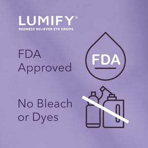 LUMIFY Eye Drops for Red Eyes, Redness Reliever for Brighter Looking Eyes, Works in 1 Minute & Lasts Up to 8 Hours, Eye Drops, 0.17 Fl Oz (5 mL) LUMIFY buy supplements Au
