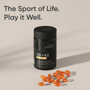 Sports Research® Vitamin D3 + K2 w/ Coconut Oil - Vegan Vitamin D 5000iu & Mk7 Vitamin K 100mcg for Bone & Immune Support - Vegan Certified · Non-GMO · Soy Free - 60 Softgels Sports Research buy supplements Au