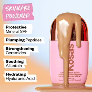 Kosas DreamBeam SPF 40 Mineral Sunscreen for Face + Makeup Prep – Lightweight Hydrating Sun Protection, 40 ml Kosas buy supplements Au