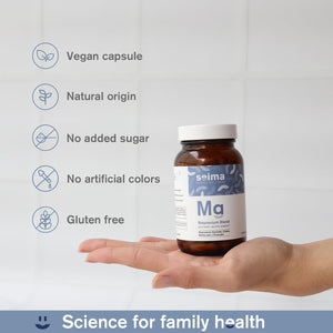 SEIMA - 4-in-1 Magnesium Complex – 1200 mg with Glycinate, Citrate, L-Threonate and Malate – Sleep, Stress Relief, Muscle Recovery, Energy and Well-Being for Women and Men, 90 Capsules Seima buy supplements Au