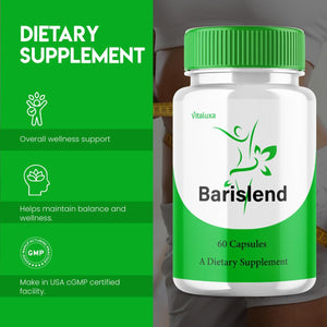 Barislend Capsules, Barisland Pills Pink Salt Blend for Women, Barislends Maximum Strength Supplement Official Advanced Formula Natural Energy Fitness Support, Bari Slend Review (60 Capsules) Vitaluxa buy supplements Au