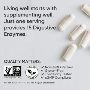 Sports Research Digestive Enzymes with Probiotics & Ginger - Plant Based for Dairy, Protein, Sugar & Carbs - Non-GMO Verified & Vegan Friendly (90 Veggie Capsules) Sports Research buy supplements Au