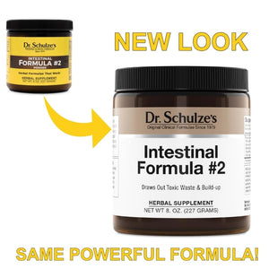 Dr. Schulze's Intestinal Formula #2 - Cleansing Supplement for Colon Health Support - Supports Daily Elimination - Plant-Based Herbal Supplement - Gluten-Free & Vegan - 8 oz Dr. Schulze'sBuy Supplements Australia