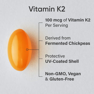 Sports Research Vitamin K2 as MK-7 100mcg with Coconut MCT Oil - 120 Veggie Softgels (4 Month Supply) Vegan Certified, Non-GMO Verified, Gluten & Soy Free Sports Research buy supplements Au