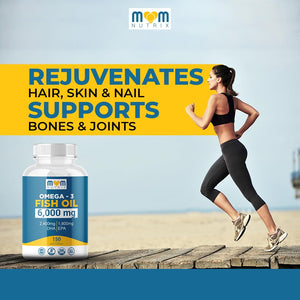 Omega 3 Fish Oil with Maximum EPA DHA - Supports Brain, Liver, Heart & Immunity - Made in The USA - 150 Softgels MOM NUTRIXΒ buy supplements Au