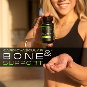 Smarter Vitamin K2 MK7 100mcg, Made with K2VITAL and Kale, 60 Liquid Softgels SmarterVitamins buy supplements Au