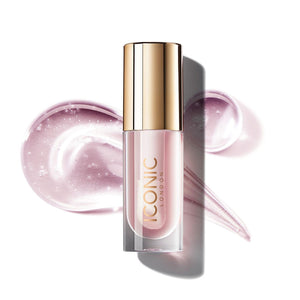 ICONIC LONDON Lustre Lip Oil | Non Sticky, Moisturizing and High Shine Lip Oil, Containing Vitamin C and Hyaluronic Acid, Cruelty Free, Vegan Makeup, Sugar Mama (Pink), 6 mL/ 0.2 Fl Oz ICONIC LONDON buy supplements Au
