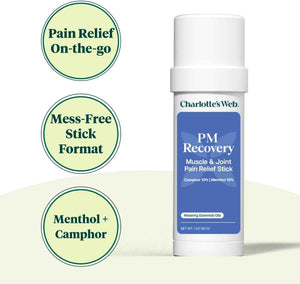 Charlotte's Web Evening Recovery Muscle & Joint Relief Stick 1oz