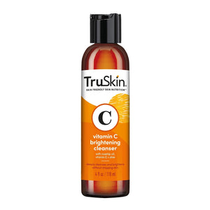 Supplement ProductTruSkin Vitamin C Brightening Face Wash with Rosehip Oil, 4 fl oz | Vitamins C & E, Aloe Vera and MSM gently cleanse, refresh and support radiant-looking skin without over-drying - Zenith WellnessUSA