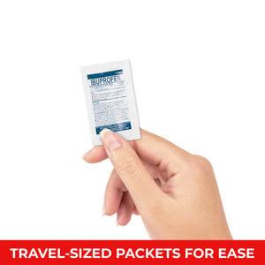 Pocket RX Mini Travel Medicine Kit – TSA-Approved First Aid Pouch with 10 Essential OTC Medications for Headache, Pain, Allergy, Upset Stomach & More – Compact, USA Made (17 Tablets) Real Vitamins buy supplements Au