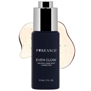 Supplement ProductPUREANCE Even Glow - Organic Vitamin C Serum for Dark Spots on Face | Dark Spot Corrector & Remover for Face & Body - Kakadu Plum Extract, Maple Leaf Extract, Aloe Leaf Juice & More - 1 Fl Oz - Zenith WellnessUSA