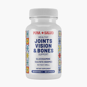 Basic Brands Pura Salud Pureflex Glucosamine Sulfate, 500mg 120 Count | Joint Health Support