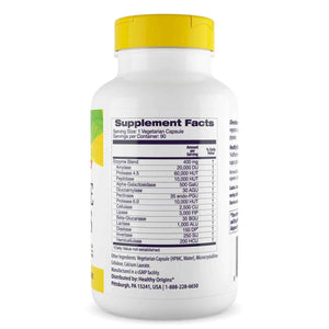 Healthy Origins Digestive Enzymes Broad Spectrum, 180 Veggie Caps