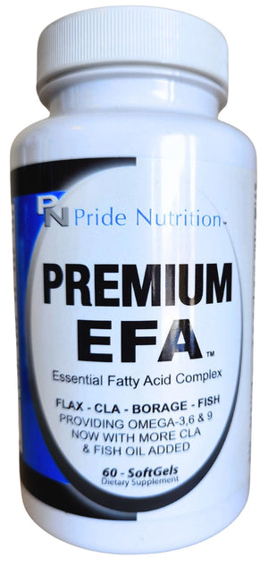 Pride Nutrition Premium EFA Omega 3-6-9 Supplement for Men and Women 5 in 1 - EPA, DHA, GLA, ALA & CLA Essential Fatty Acids with Fish Oil - Softgel Pills Pride Nutrition buy supplements Au