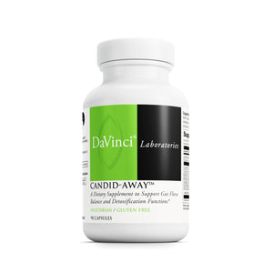 DAVINCI Labs Candid-Away - Digestive Gut Health Support, Immune System Support with Digestive Enzymes, Calcium, Magnesium & More* - 90 Vegetarian Capsules (30 Servings) DAVINCI buy supplements Au