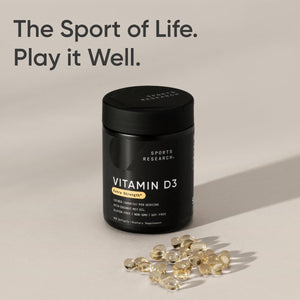 Sports Research Vitamin D3 5000 IU with Coconut MCT Oil - High Potency Vitamin D Supplement for Immune & Bone Support - Non-GMO Verified, Gluten & Soy Free – 125mcg, 360 Liquid Softgels Sports Research buy supplements Au