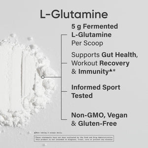 Sports Research L-Glutamine - Workout Recovery, Immune Health & Gut Health Support - 5 G Per Serving - 17.64 Oz Sports Research buy supplements Au