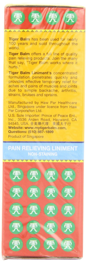 TIGER BALM LINIMENT, 2 Fl Oz (Pack of 2) Tiger BalmBuy Supplements Australia