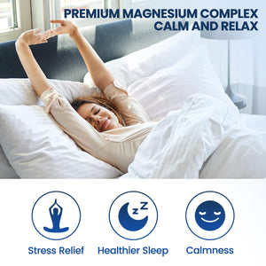 Triple Magnesium Complex Supplement-Magnesium Glycinate, Citrate, Malate Liquid Drops 500mg with Ashwagandha, L-Theanine, Vitamin B6 for Calm, Stress Relief, Sleep, Muscle Support-Pineapple Flavor dilib buy supplements Au