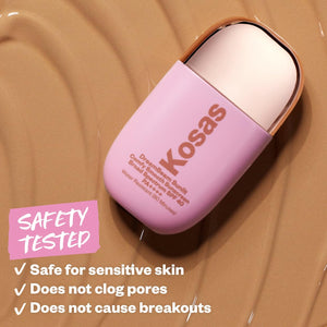 Kosas DreamBeam SPF 40 Mineral Sunscreen for Face + Makeup Prep – Lightweight Hydrating Sun Protection, 40 ml Kosas buy supplements Au