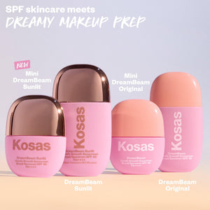 Kosas DreamBeam SPF 40 Mineral Sunscreen for Face + Makeup Prep – Lightweight Hydrating Sun Protection, 40 ml Kosas buy supplements Au