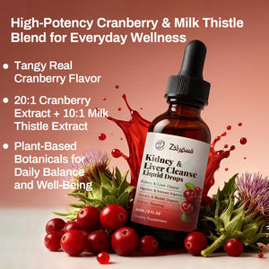 Zeolite Detox Drops for Kids & Kidney Cleanse Drops for Adults - Liquid Supplement Duo with Vitamins C B12 D3, Cranberry, Chanca Piedra, Milk Thistle & Herbal Blend - Mixed Berry & Cranberry Flavor, 6 Pavintrix buy supplements Au