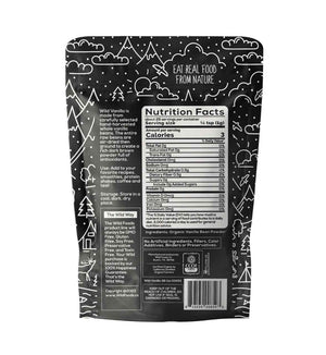 Wild Foods Pink Himalayan Salt (8oz) and Vanilla Bean Powder (1oz) Bundle for Cooking and Baking