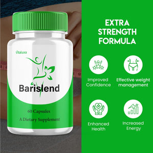 Barislend Capsules, Barisland Pills Pink Salt Blend for Women, Barislends Maximum Strength Supplement Official Advanced Formula Natural Energy Fitness Support, Bari Slend Review (60 Capsules) Vitaluxa buy supplements Au