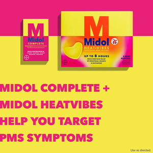 Midol Complete Menstrual Pain Relief Caplets, 40 Count - Provides Cramp, Headache, and Bloating Relief Midol buy supplements Au
