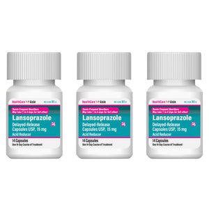HealthCareAisle Lansoprazole 15 mg - 42 Delayed-Release Capsules - Acid Reducer, Treats Frequent Heartburn HealthCareAisle buy supplements Au