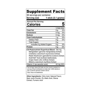 CS XanSense Immune System & Anti-oxidant Supplement- Mangosteen, Xanthones, & Vitamin C- Sugar Free Energy Drink Rich in Vitamins Common Sense Wellness WorldwideBuy Supplements Australia