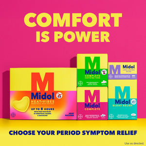 Midol Complete Menstrual Pain Relief Caplets, 40 Count - Provides Cramp, Headache, and Bloating Relief Midol buy supplements Au