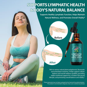 Lymphatic Drainage Drops | 21-in-1 Lymph System Support Supplement | Lymph Cleanse with Turmeric, Echinacea, Elderberry & Dandelion | for Women & Men, 2 fl oz Daiasns buy supplements Au