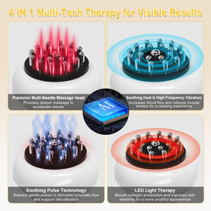 CRYSNATM Lymphatic Drainage Massager & Anti Cellulite Massage Tool, Body Sculpting Machine Helps Reduce Stretch Marks & Cellulite, Ideal Pain Relief Devices for Sciatica Nerve, Legs, Arms, Belly CRYSNATM buy supplements Au