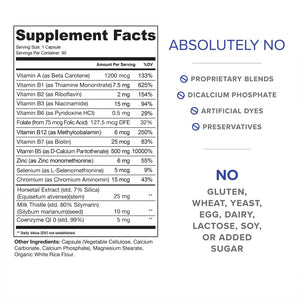 ClearZine Acne Pills for Teens & Adults | Clear Skin Supplement, Vitamins for Hormonal & Cystic Acne | Stop Breakouts, Oily Skin and Zits, 90 Caps ClearZineBuy Supplements Australia