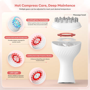 HarrFlow Lymphatic Drainage Massager & Anti Cellulite Massage Tool, Lymphatic Massager,Helps Reduce Stretch Marks & Cellulite,for Belly, Arms & Legs,Body Sculpting Machine with Heat & Vibration HarrFlow buy supplements Au