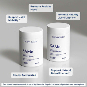 BodyHealth Same 400mg - Optimized Methylation Support for Brain, Joint, Cartilage and Liver Health* - 60 Capsules